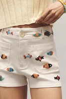The Colette Shorts by Maeve: Beaded Icon Edition