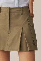 Pilcro Pleated Cargo Skort