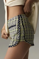 Maeve Scallop-Trimmed Dolphin Shorts