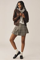 Dizzy Lizzy Pleated Wrap Skort