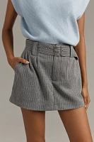 Dizzy Lizzy Belted Tailored Skort