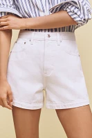 Pistola Saige High-Rise A-Line Denim Shorts