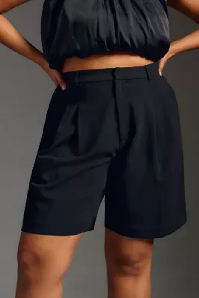 The Avery Pleated Shorts by Maeve