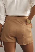 The Ettie Shorts by Maeve: Pitched Linen Edition