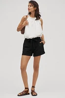 Sanctuary Daylight Linen Blend Shorts