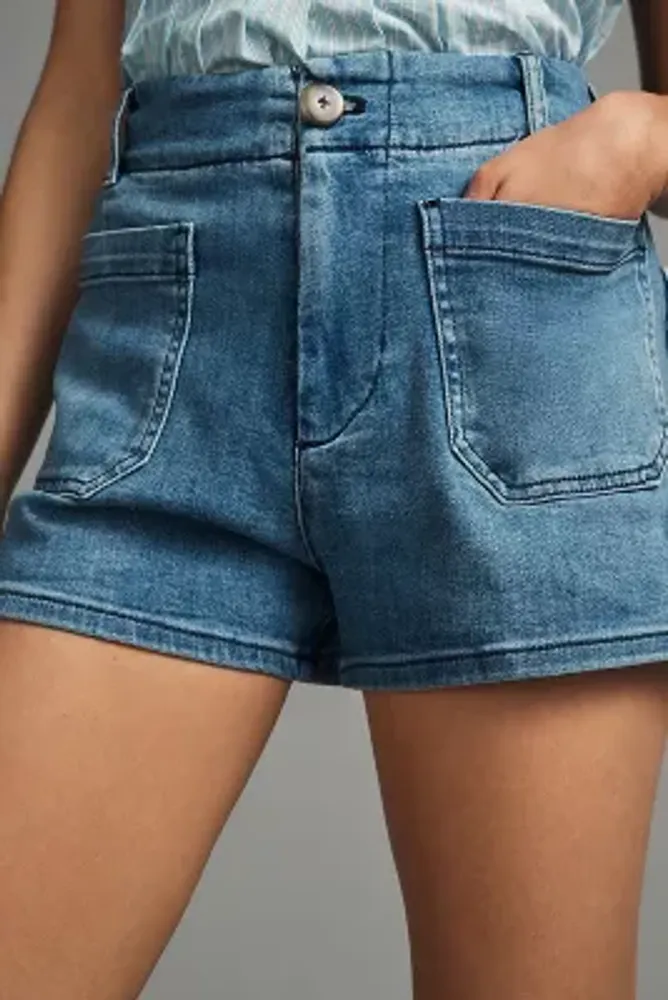 The Colette Denim Shorts by Maeve