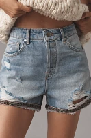 Pilcro Crafted Hem Denim Shorts