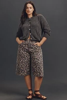 Pilcro Printed Bermuda Shorts