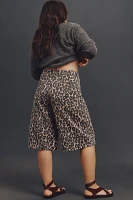 Pilcro Printed Bermuda Shorts