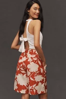 Plenty by Tracy Reese Linen Blend Printed Walking Shorts