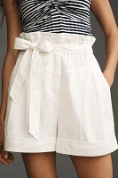 Hope for Flowers by Tracy Reese Belted Seersucker Shorts