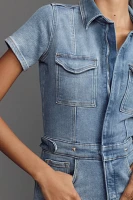 Good American Fit For Success Denim Romper