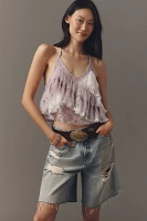 Good American Extreme Barrel Mid-Rise Denim Shorts