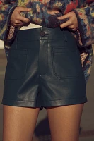 The Colette Shorts by Maeve: Faux-Leather Edition