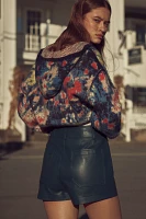 The Colette Shorts by Maeve: Faux-Leather Edition