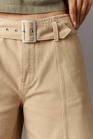 Hudson Belted Twill Long Shorts
