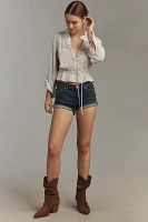 Hudson Gemma Mid-Rise Denim Shorts