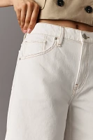 Hudson Skylar High-Rise Dropped Long Denim Shorts