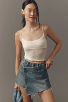 rag & bone Belina Wrap Denim Skort