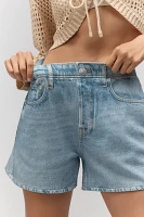 rag & bone Miramar Terry Denim-Knit Walking Shorts