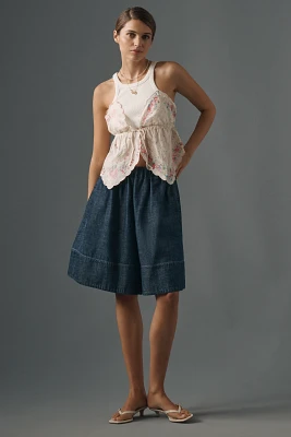 Pilcro Pull-On Skirty Shorts