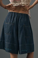 Pilcro Pull-On Skirty Shorts