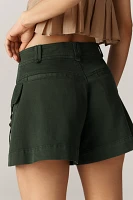 By Anthropologie Utility Buckle Shorts