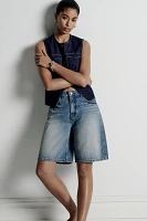 Pilcro Classic Bermuda Denim Shorts