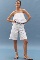Maeve Printed Bermuda Shorts