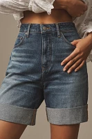 The Austyn High-Rise Cuffed Jean Shorts by Pilcro