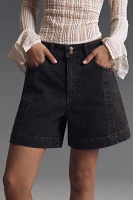 Pilcro Seamed Denim Shorts