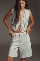 7 For All Mankind Lola Bermuda Denim Shorts