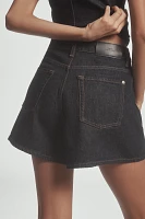 7 For All Mankind Kori High-Rise Button-Front Denim Shorts