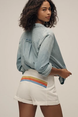 Pilcro Denim Rainbow Shorts