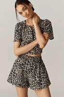 The Somerset Printed Linen Cotton Shorts