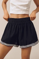 The Somerset Shorts: Stripe Trim Linen Edition