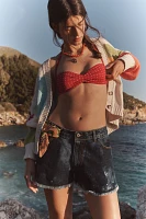 Vi. SRL Tie Dye Denim Shorts