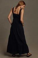 PAIGE Ginseng Sleeveless Tiered Maxi Dress