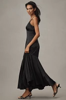 Maeve Sleeveless V-Neck Open-Back Maxi Dress