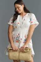 The Somerset Mini Dress: Embroidered Edition