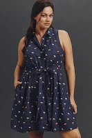 Maeve Sleeveless Mini Shirt Dress