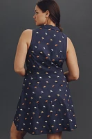 Maeve Sleeveless Mini Shirt Dress