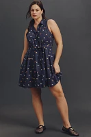 Maeve Sleeveless Mini Shirt Dress