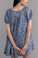 Maeve Scoop-Neck Mini Swing Dress