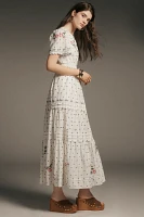 The Somerset Embroidered Dobby Maxi Dress
