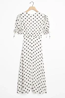 Faithfull Franca Polka Dot Maxi Dress