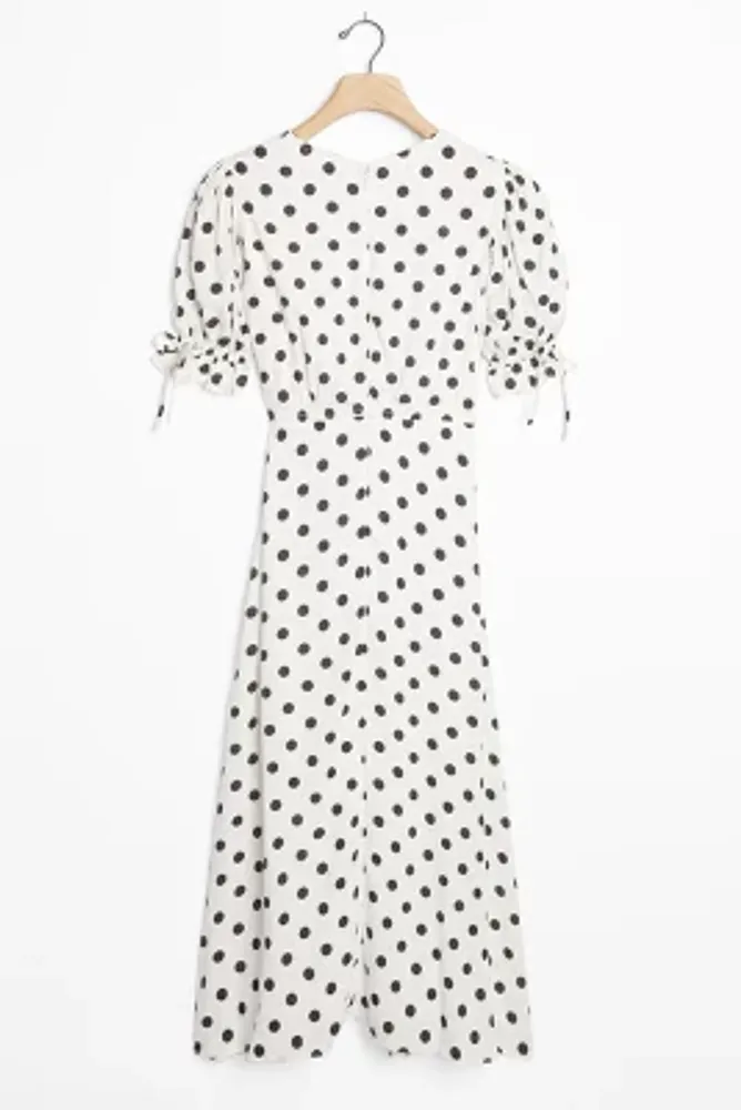 Faithfull Franca Polka Dot Maxi Dress