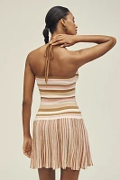 Faithfull Elena Sleeveless Scoop-Neck Mini Dress