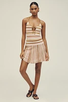 Faithfull Elena Sleeveless Scoop-Neck Mini Dress