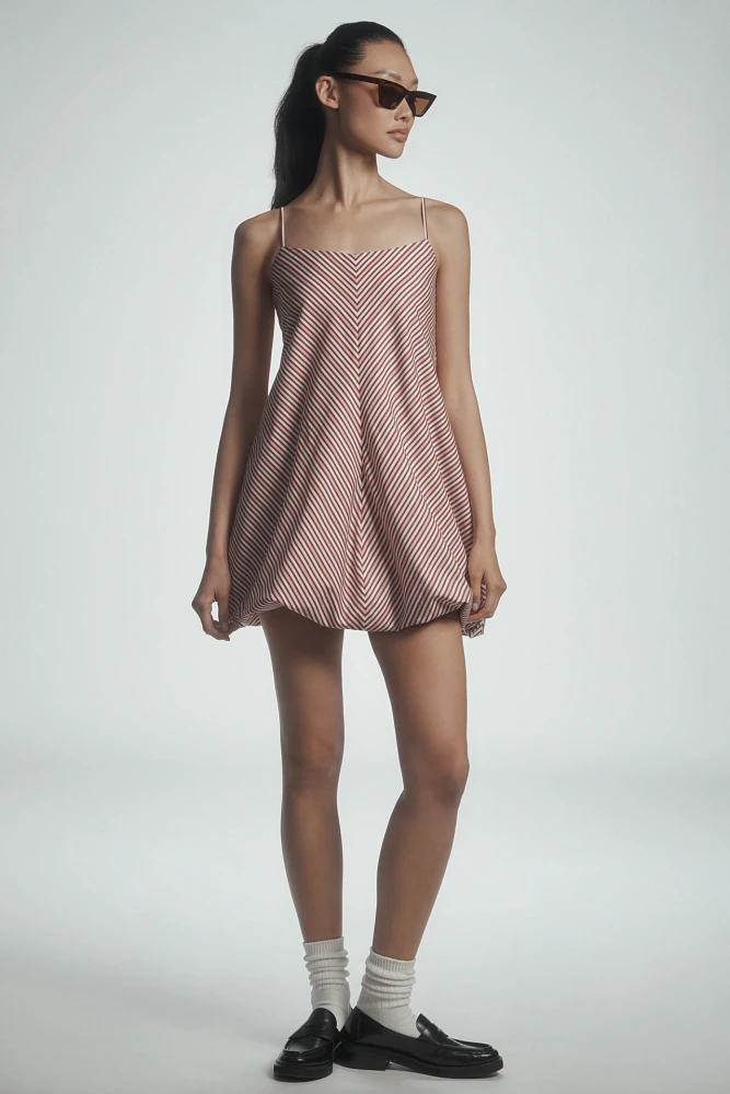 Faithfull Aniela Sleeveless Bubble Mini Dress